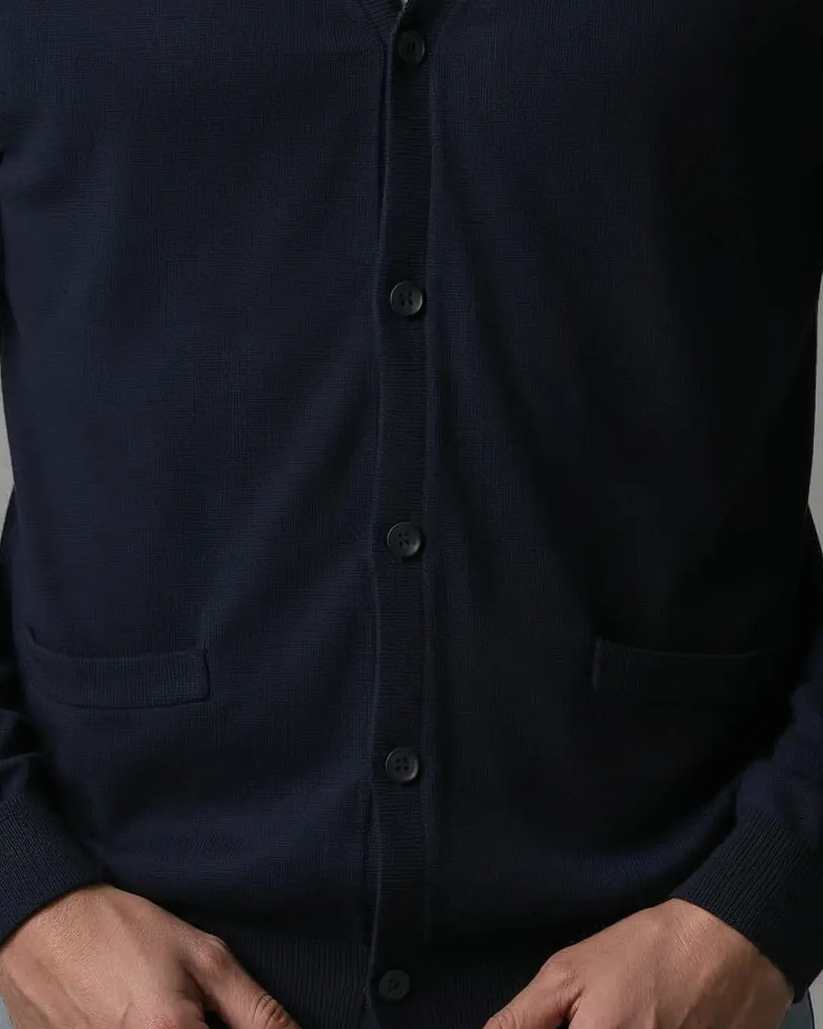 dmd.eu - LORENZO - Blu dettaglio 2 lorenzo cardigan blu