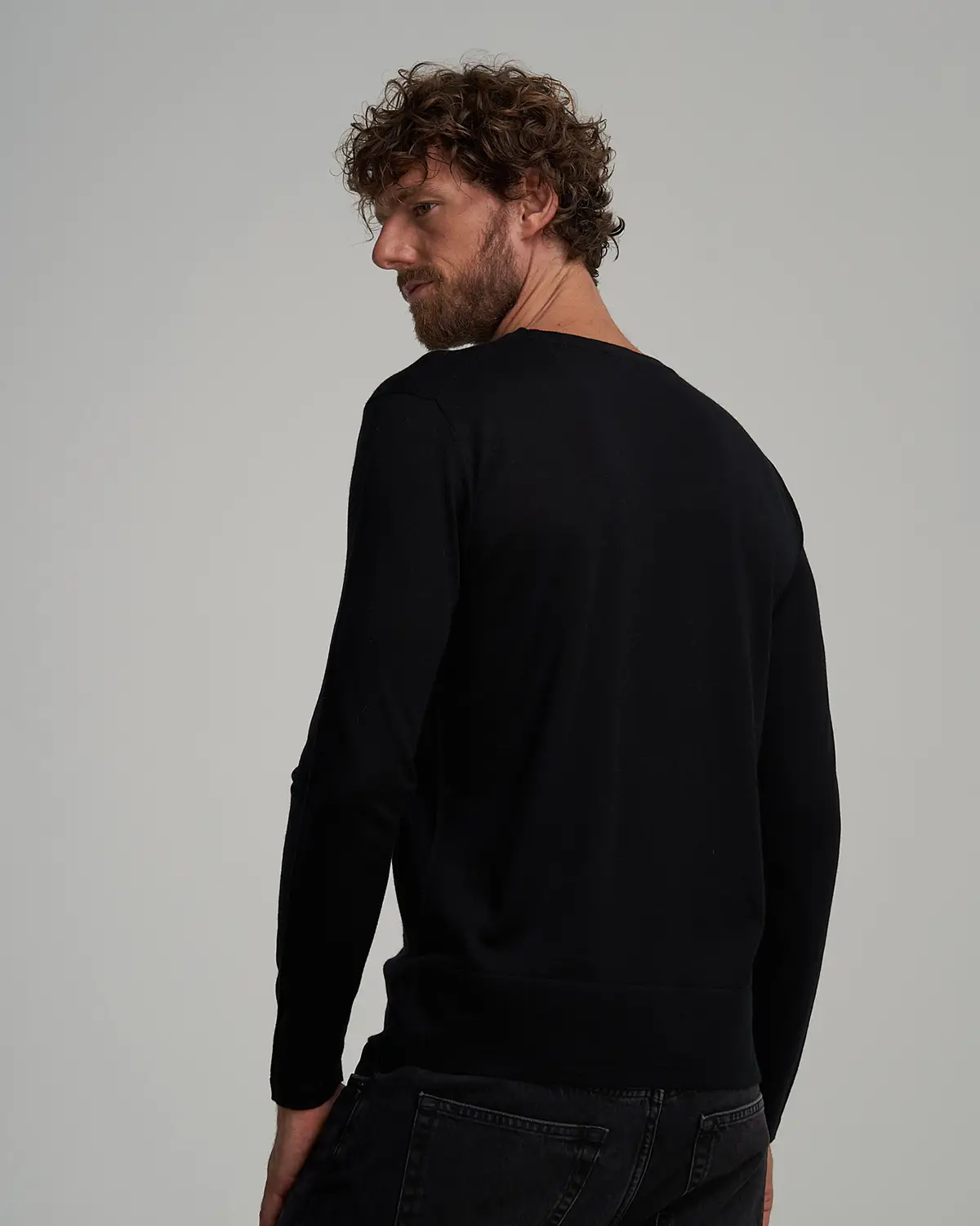 dmd.eu - LORENZO - Nero rear LORENZO (Girocollo nero)